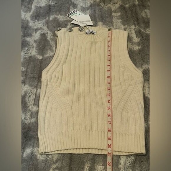 Ganni Sweater Vest Size XXS - Picture 5 of 10